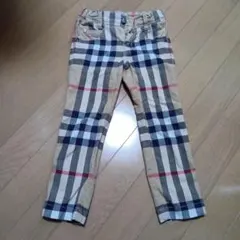 BURBERRY チェック柄　パンツ104cmのサムネイル