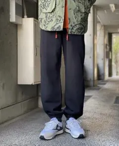 23SS Needles 拉鍊運動褲 蝴蝶刺繡 黑色 M