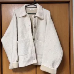 FREAK'S STORE ボアジャケット M アイボリー