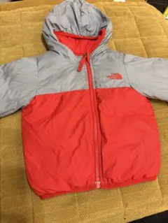 THE NORTH FACE 赤いダウンジャケット　80〜90cm