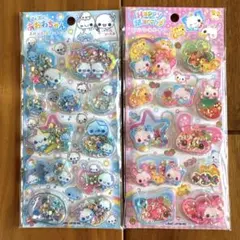 【正規品】スパンコールパーティー　あわわちゃん　ハッピーマーチ　2点セット