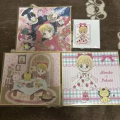 姫ちゃんのリボン　ポップアップ　ミニ色紙　アクリルスタンドmini