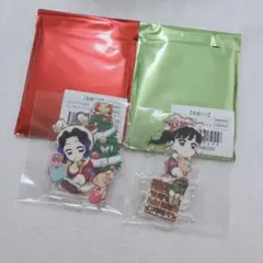 鬼滅の刃　胡蝶しのぶ　栗花落カナヲ　クリスマス　アクリルスタンド