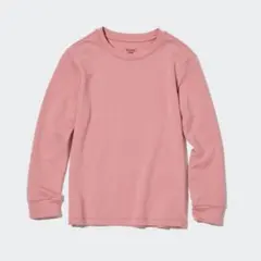 ユニクロ　極暖ヒートテックコットンクルーネックT 150cm