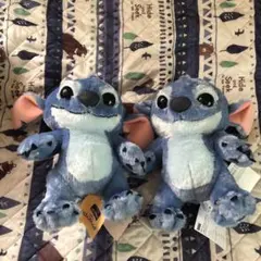 実写映画 リロ&スティッチ Lぬいぐるみ スティッチ　2体