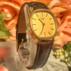 稼動　ロンジン　レディース腕時計　手巻き　ゴールドカラー　Vintageのサムネイル