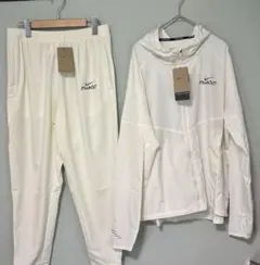 L 新品 NIKE ランニング セットアップ 上下 ウーブン ジャケット パンツ