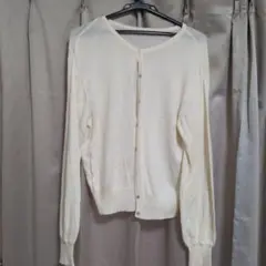 earth music&ecology アイボリー カーディガン