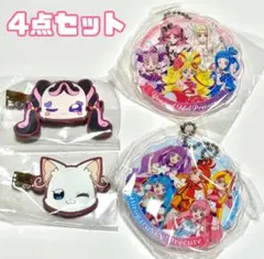 プリキュアオールスターズ あそーと2025 アクリルチャーム ヘアクリップ 4点