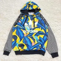 adidas the farm company トレフォイルロゴ パーカー 派手