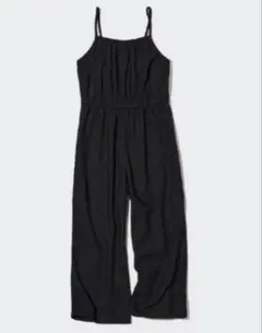 UNIQLO リネンブレンド サロペット
