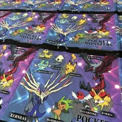 レトロ生地　ポケモン　XY