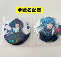 サカモトデイズ 応援団 ホログラム缶バッジ 真冬 晶