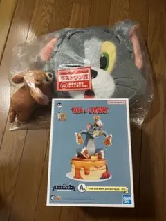 一番くじ　トムとジェリー　A賞　フィギュア　ラストワン賞　セット