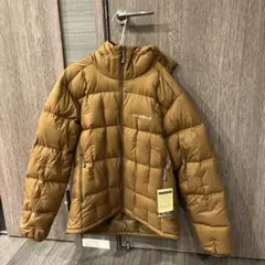 新品】希少モンベル　ネージュダウン パーカ Men's ブラウン　Mサイズ