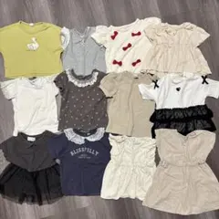 女の子服まとめ売り12点　トップス　ベビー　キッズ　夏服　春服90.95.110