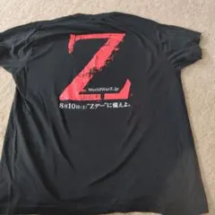 【新品未使用】映画 ワールド・ウォーZ Tシャツ World War Z