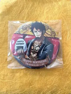 ワンピース バースデー 缶バッジ 麦わらストア トラファルガー・ロー