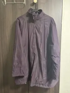 【古着】パープル ナイロンジャケット ジップアップ