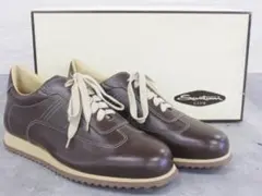 ▲未使用/保管品 サントーニ/Santoni メンフィス復刻 レザースニーカーのサムネイル