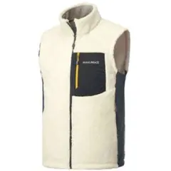 mont-bell モンベル フリースベスト アイボリー 白 クリマエア