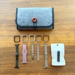 ■新品■Apple Watch (41mm用)バンパー ・バンド・ケースセット