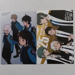 美品　ワールドトリガー　全巻　初版　帯　冊子　特典　ポスト　カード　イラスト Amazon.co.jp: ワートリ ワールドトリガー 25 巻 特典 ポスト