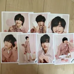 なにわ男子 公式写真 道枝駿佑 グリーティングフォト ホワイトデー