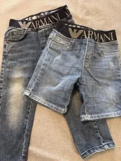 Armani キッズ デニム 18M 82cm 長ズボン 半ズボンまとめ売りのサムネイル