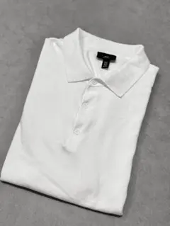 H&M レギュラーフィットポロシャツ ホワイト XL