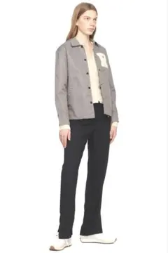 ブラック スラックス スリット入り　rag&bone