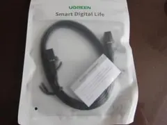 UGREEN　LANケーブル 長さ：1ｍ カラー：ブラック