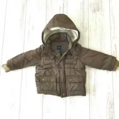 Baby GAP　ギャップ　フード　カーキ　ダウンジャケット　90cm