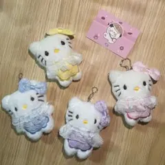 Hello kittyキーホルダー 4点セット