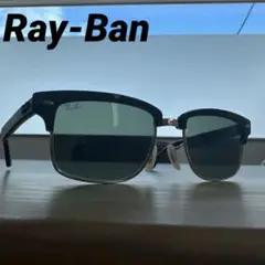 Ray-Ban ブラック サングラス　サーモント　レイバン　金　ケース付