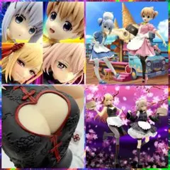 ごちうさ 着せ恋 メイド フィギュア セット チノ ココア 喜多川海夢 乾紗寿叶