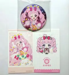 アイプリ マルイ ひまり 缶バッジ ブロマイド カード