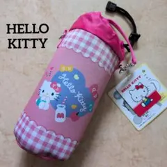 新品タグ付き サンリオ ハローキティ ペットボトルホルダー ピンクのサムネイル