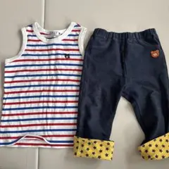 MIKIHOUSEタンクトップとパンツセット