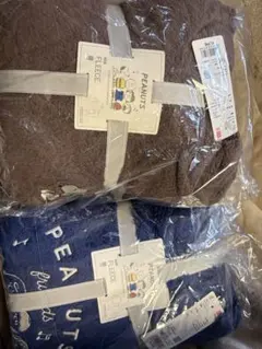 新品　ユニクロ　PEANUTS スヌーピー　フリースパジャマ 160 2セット