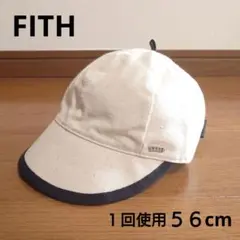 FITH キャップ 生成り 56cm