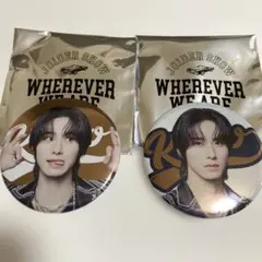 佐藤景瑚JO1DER SHOW東京ドーム メンカラ缶バッジ2個セット