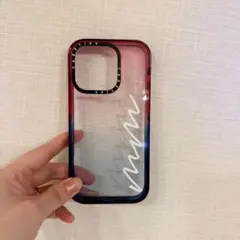 CASETiFY グラデーション透明ケース　15Pro