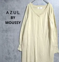 グリーン ワンピース ニット