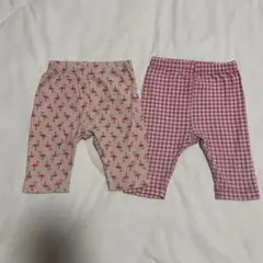 UNIQLO ベビー キッズ パンツ レギンス 2枚セット