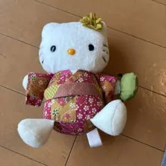 キティちゃん　着物　ぬいぐるみ　アミューズメントしょうひん
