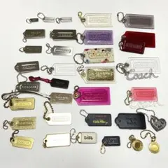 36点 COACH Tag Charm キーホルダーまとめ キーリング Y2K 36点 COACH Tag Charm キーホルダーまとめ キーリング Y2K - メルカリ