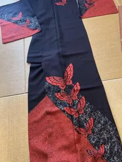 蝶々　訪問着　168cm ゆき70cmのサムネイル