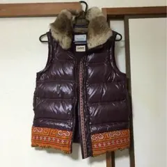 ファー付き ダウンベスト　アーバンリサーチ で購入