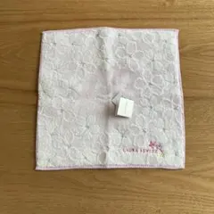 LAURA ASHLEY 花柄タオルハンカチ